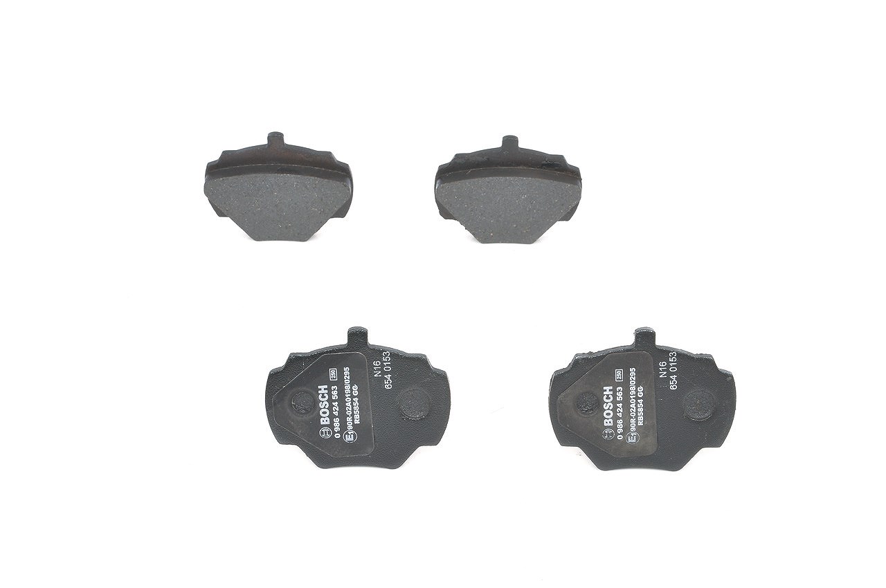 Bosch Bremsbelagsatz, Scheibenbremse [Hersteller-Nr. 0986424563] für Land Rover