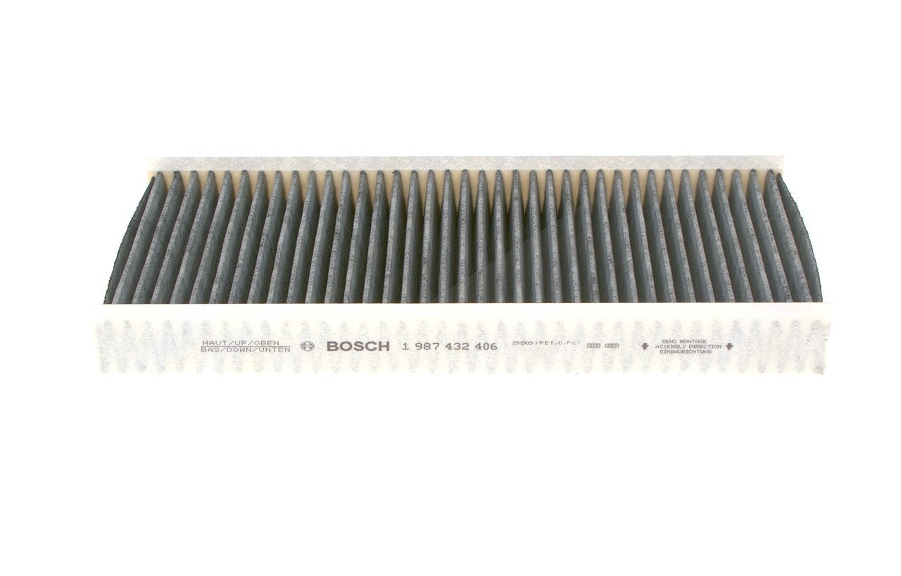 Bosch Filter, Innenraumluft [Hersteller-Nr. 1987432406] für Fiat, Citroën, Toyota, Peugeot