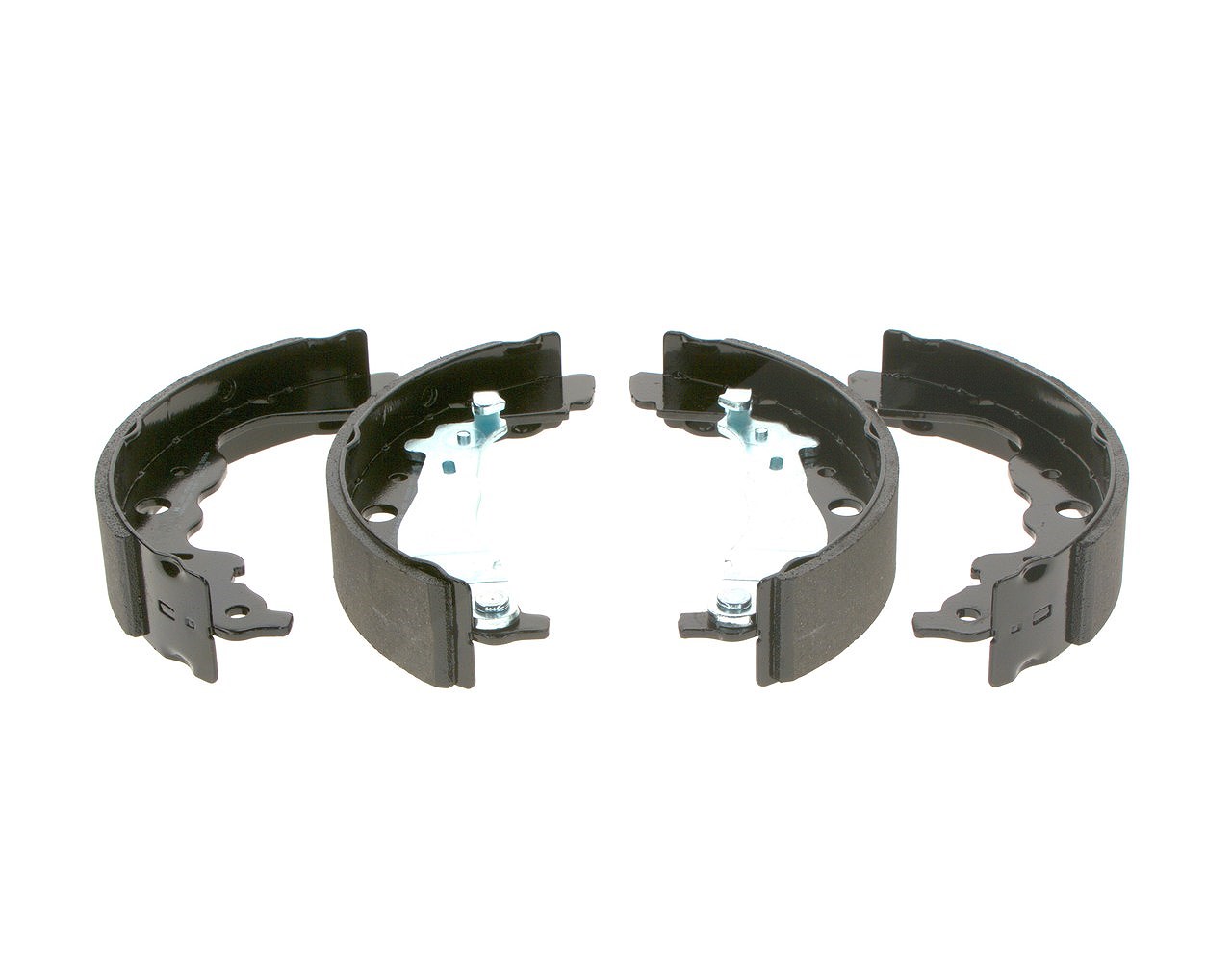 Bosch Bremsbackensatz Trommelbremse 228x42 [Hersteller-Nr. 0986487754] für Renault, Lada, Mercedes-Benz, Dacia