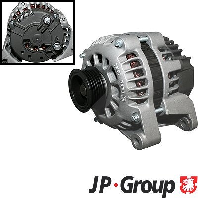 Jp Group Generator [Hersteller-Nr. 1290101500] für Opel, Vauxhall