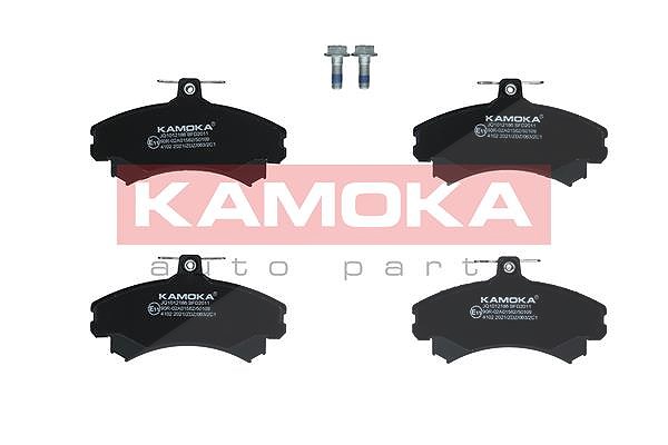 Kamoka Bremsbelagsatz, Scheibenbremse [Hersteller-Nr. JQ1012186] für Proton, Volvo, Smart, Mitsubishi