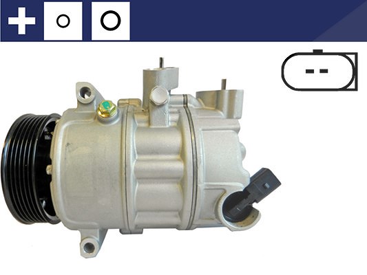 Mahle Kompressor, Klimaanlage [Hersteller-Nr. ACP6000S] für Audi, Skoda, VW, Cupra, Seat