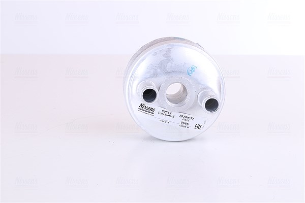 Nissens Ölkühler, Automatikgetriebe [Hersteller-Nr. 90664] für Audi, Nissan, VW, Skoda, Seat, Renault