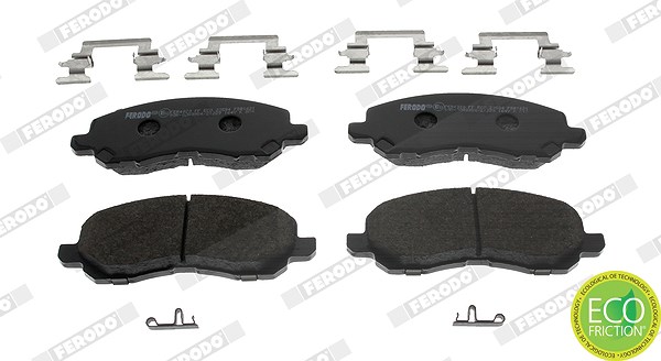 Ferodo Bremsbeläge vorne (Satz) [Hersteller-Nr. FDB1621] für Dodge, Citroën, Peugeot, Chrysler, Jeep, Mitsubishi