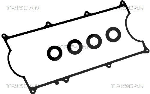 Triscan Dichtungssatz, Zylinderkopfhaube [Hersteller-Nr. 515-2109] für Piaggio, Daihatsu