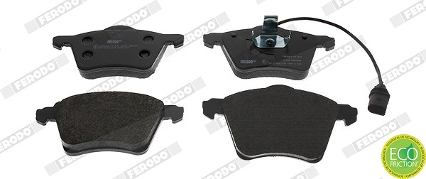 Ferodo Bremsbelagsatz, Scheibenbremse [Hersteller-Nr. FDB1654] für Ford, Seat, VW