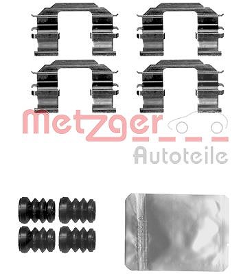 Metzger Autoteile Zubehörsatz, Scheibenbremsbelag [Hersteller-Nr. 109-1870] für Chevrolet, Opel, Daewoo