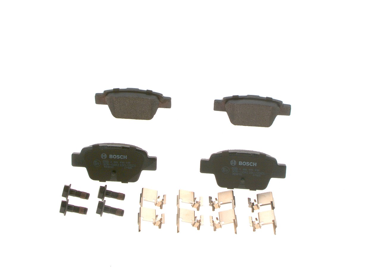 Bosch Bremsbelagsatz, Scheibenbremse [Hersteller-Nr. 0986494030] für Alfa Romeo, Fiat