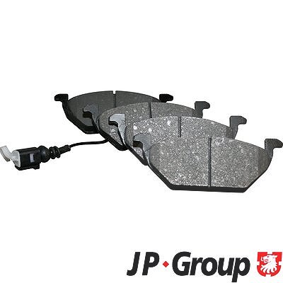 Jp Group Bremsbeläge vorne (Satz) mit VWK [Hersteller-Nr. 1163601010] für Seat, Audi, Skoda, VW