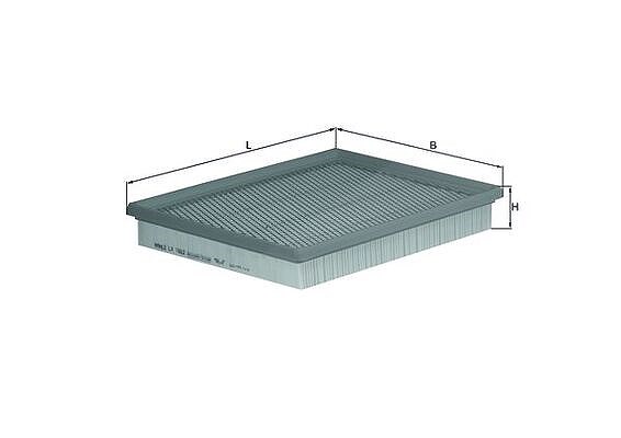 Mahle Luftfilter [Hersteller-Nr. LX1662] für Mercedes-Benz, Jeep