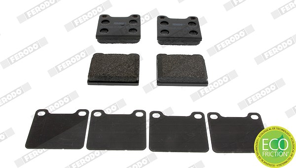 Ferodo Bremsbelagsatz, Scheibenbremse [Hersteller-Nr. FDB704] für Opel, Volvo, Alfa Romeo, Mercedes-Benz