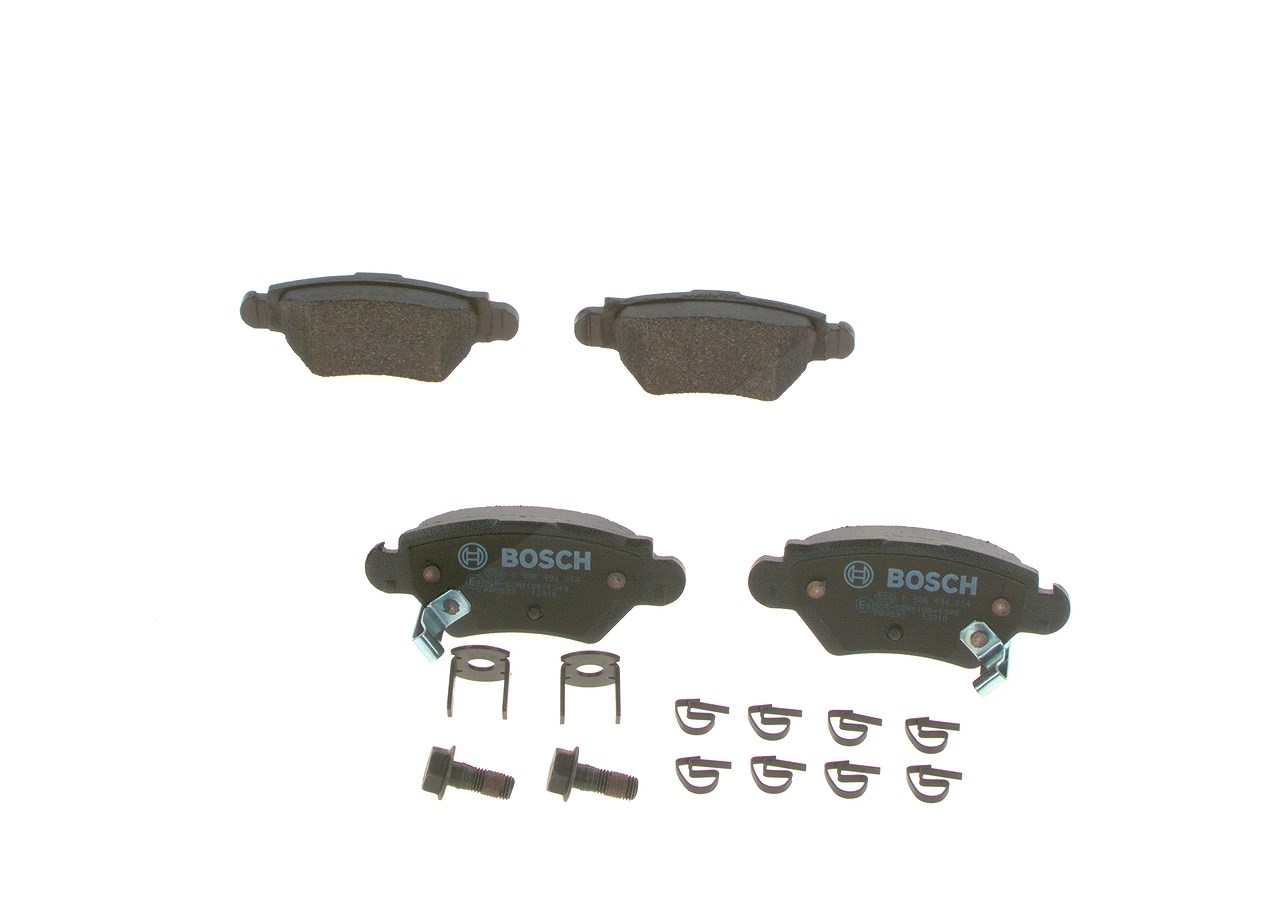 Bosch Bremsbelagsatz, Scheibenbremse [Hersteller-Nr. 0986494014] für Vauxhall, Opel