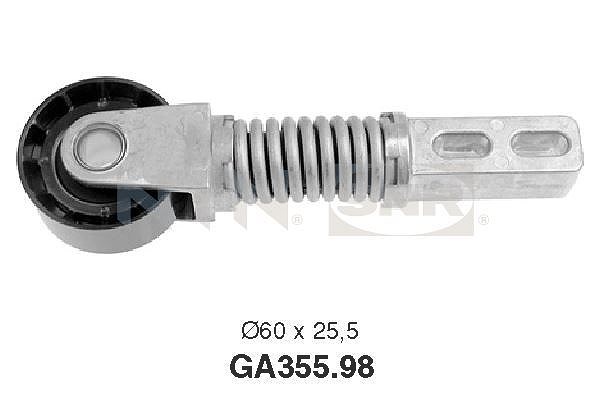 Snr Spannrolle, Keilrippenriemen [Hersteller-Nr. GA355.98] für Renault
