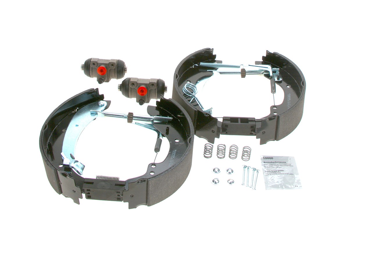 Bosch Bremsbackensatz [Hersteller-Nr. 0204114539] für Citroën, Peugeot, Fiat
