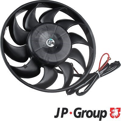 Jp Group Elektromotor, Kühlerlüfter [Hersteller-Nr. 1199102800] für Audi, Suzuki