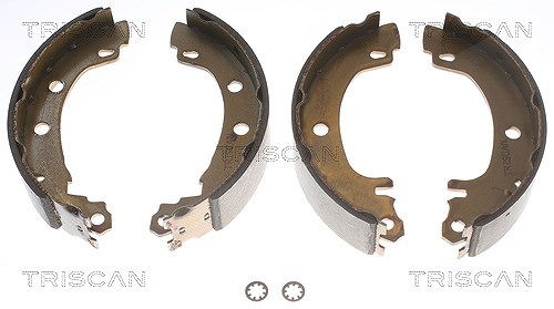 Triscan Bremsbackensatz Hinterachse [Hersteller-Nr. 810025581] für Renault