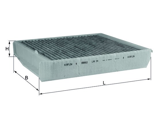 Mahle Filter, Innenraumluft [Hersteller-Nr. LAK54] für Volvo