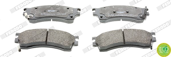 Ferodo Bremsbelagsatz, Scheibenbremse [Hersteller-Nr. FDB950] für Eunos, Mazda, Ford Usa