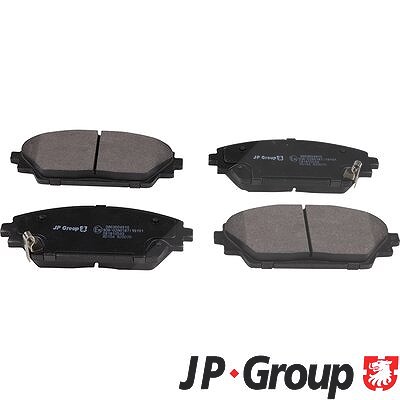 Jp Group Bremsbelagsatz, Scheibenbremse [Hersteller-Nr. 3863604910] für Mazda