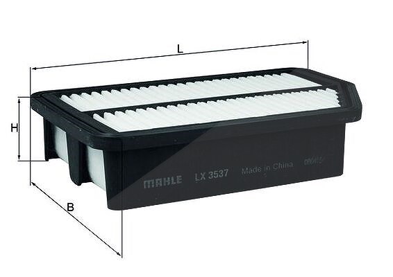 Mahle Luftfilter [Hersteller-Nr. LX3537] für Hyundai, Kia