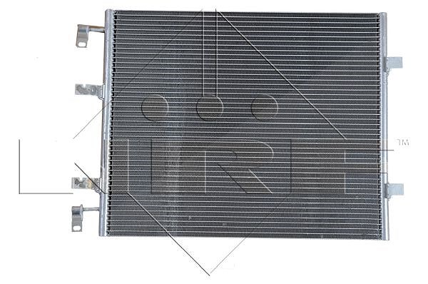 Nrf Kondensator, Klimaanlage [Hersteller-Nr. 35845] für Nissan, Vauxhall, Renault, Opel