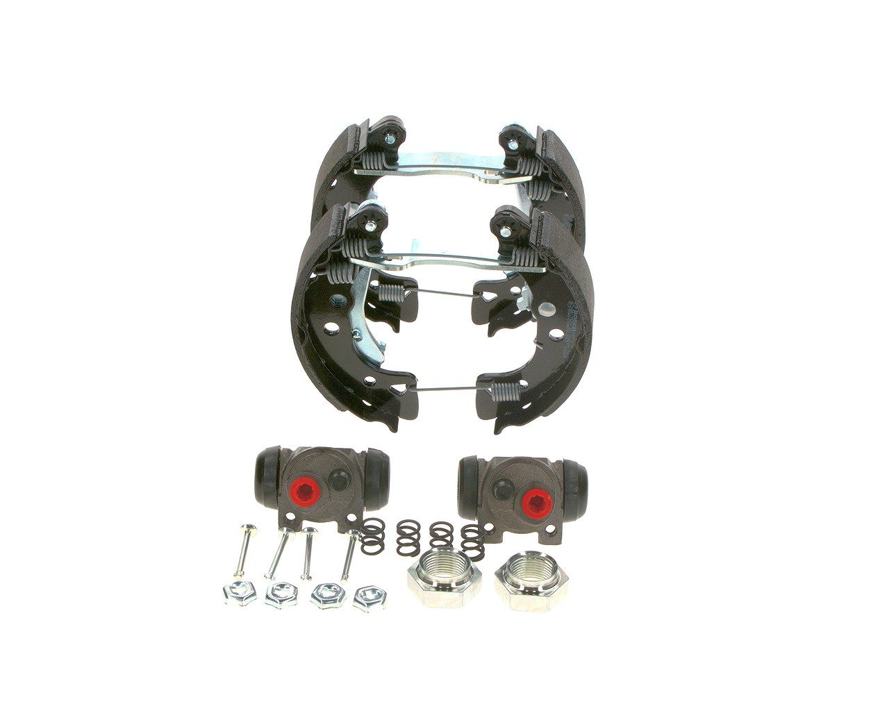 Bosch Bremsbackensatz [Hersteller-Nr. 0204114027] für Citroën, Peugeot