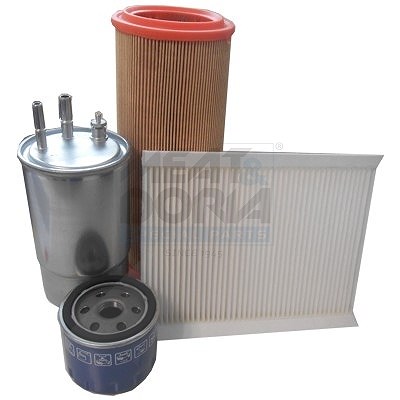 Meat & Doria Filter-Satz [Hersteller-Nr. FKFIA028] für Citroën, Alfa Romeo, Fiat, Ford, Renault, Opel