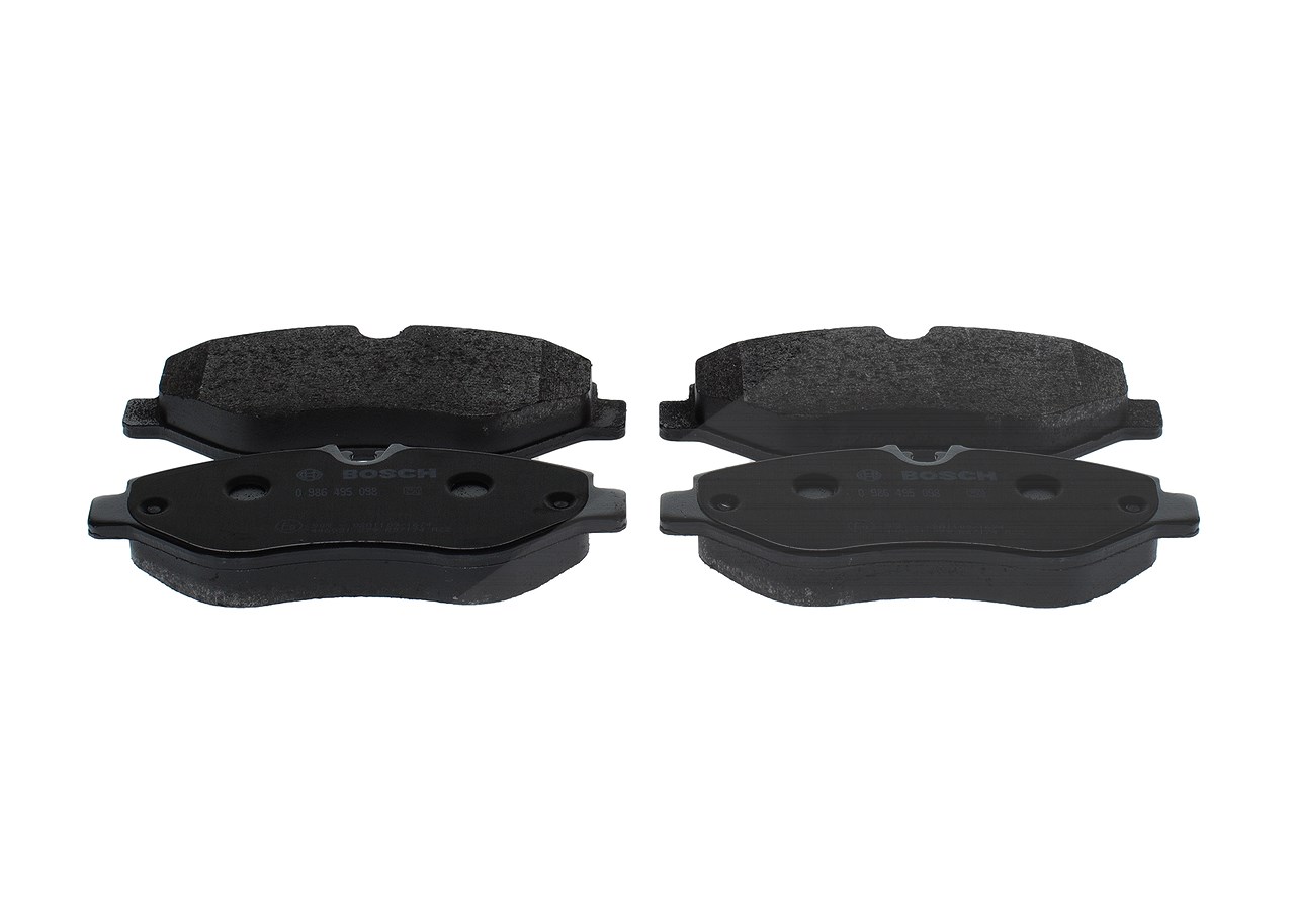 Bosch Bremsbelagsatz, Scheibenbremse [Hersteller-Nr. 0986495098] für Mercedes-Benz, VW
