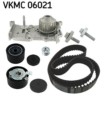 Skf Wasserpumpe + Zahnriemensatz [Hersteller-Nr. VKMC06021] für Renault