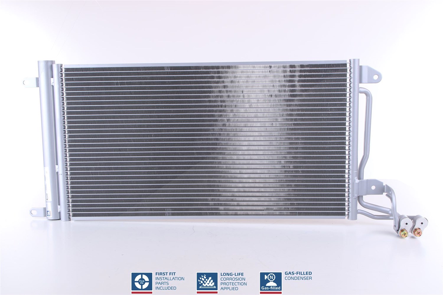Nissens Kondensator, Klimaanlage [Hersteller-Nr. 940093] für Seat, Skoda, VW, Audi