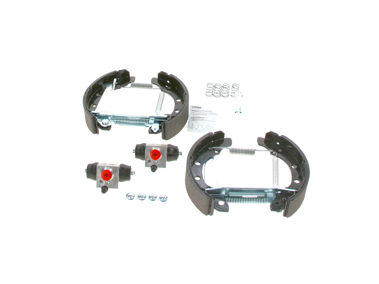 Bosch Bremsbackensatz [Hersteller-Nr. 0204114690] für Skoda, VW, Seat