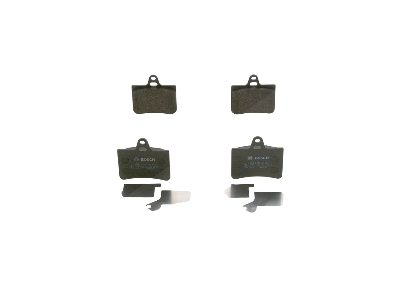 Bosch Bremsbelagsatz, Scheibenbremse [Hersteller-Nr. 0986424580] für Citroën