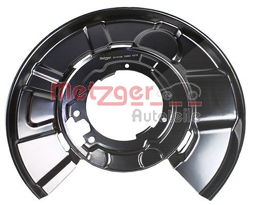 Metzger Autoteile Spritzblech, Bremsscheibe [Hersteller-Nr. 6115156] für BMW