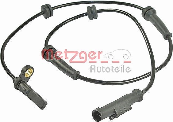 Metzger Autoteile Sensor, Raddrehzahl [Hersteller-Nr. 0900200] für Citroën, Peugeot, Fiat