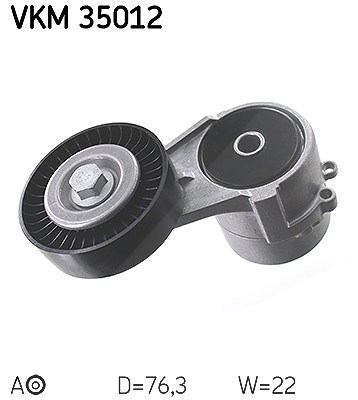 Skf Spannrolle, Keilrippenriemen [Hersteller-Nr. VKM35012] für Chevrolet, Saab, Vauxhall, Opel