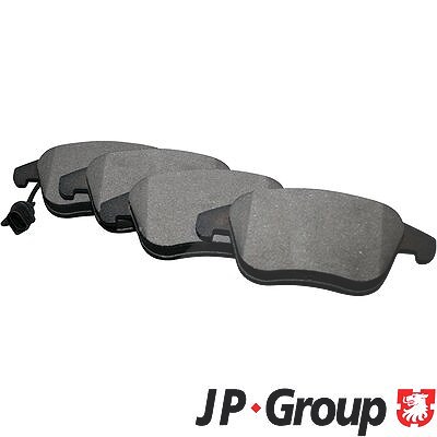 Jp Group Bremsbelagsatz, Scheibenbremse [Hersteller-Nr. 1163607210] für Audi