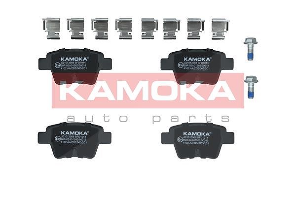 Kamoka Bremsbelagsatz, Scheibenbremse [Hersteller-Nr. JQ1013568] für Peugeot, Citroën