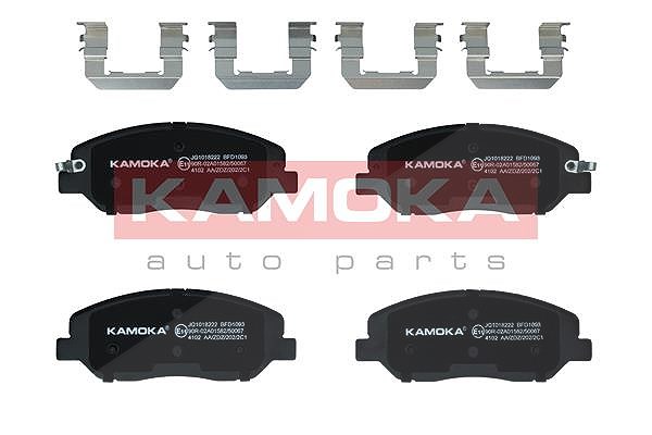 Kamoka Bremsbelagsatz, Scheibenbremse [Hersteller-Nr. JQ1018222] für Hyundai, Kia