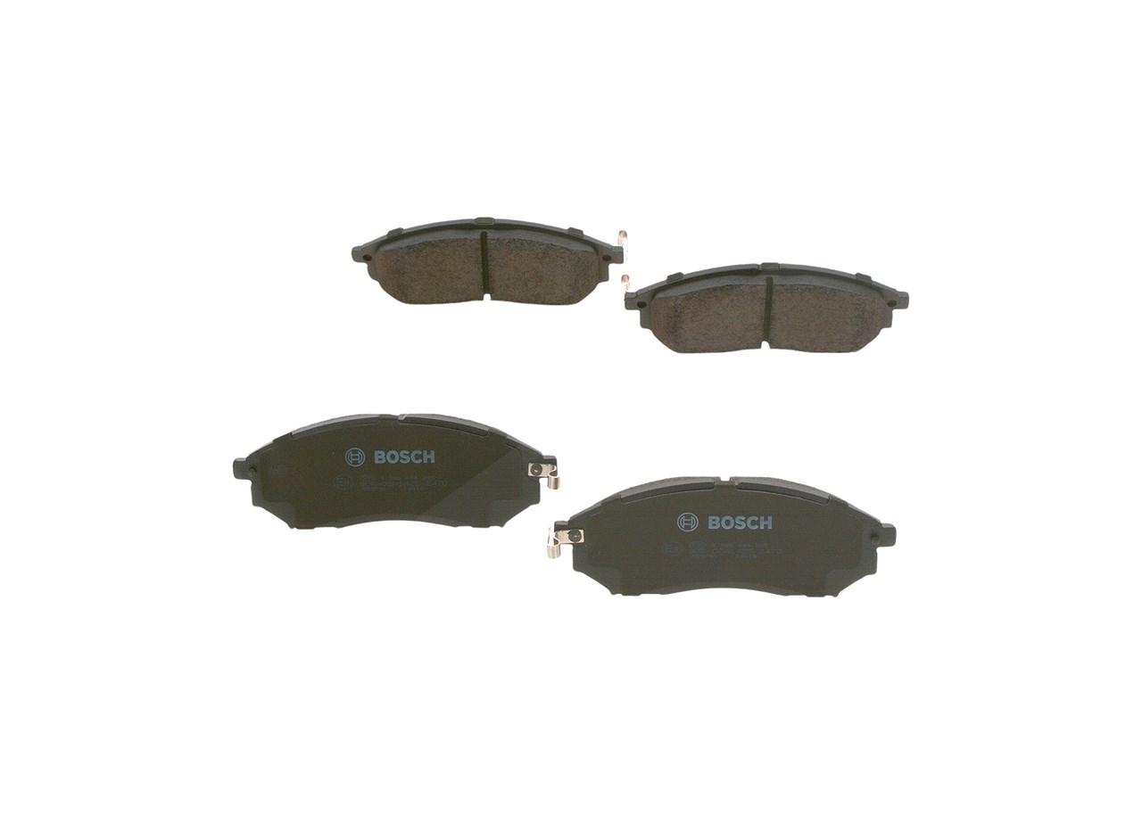 Bosch Bremsbelagsatz, Scheibenbremse [Hersteller-Nr. 0986494295] für Renault, Nissan, Infiniti