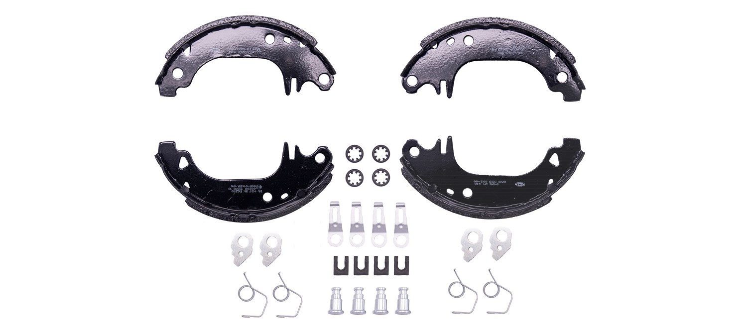 Hella Bremsbackensatz [Hersteller-Nr. 8DB355002-001] für Peugeot, Citroën, Dallas