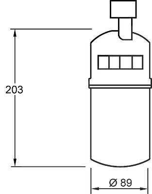 Mahle Trockner, Klimaanlage [Hersteller-Nr. AD275000S] für Renault