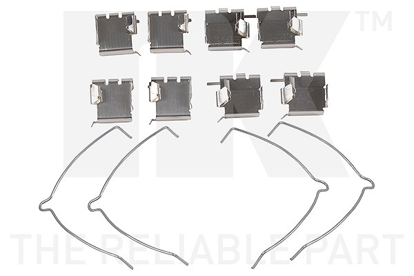 Nk Zubehörsatz, Scheibenbremsbelag [Hersteller-Nr. 7945289] für Toyota
