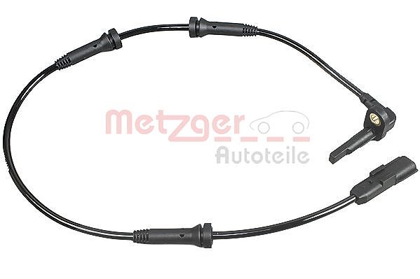 Metzger Autoteile Sensor, Raddrehzahl [Hersteller-Nr. 09001209] für Dacia, Renault