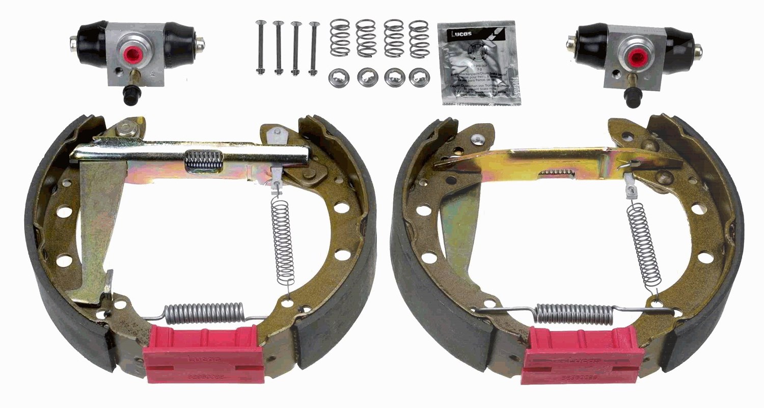 Trw Bremsbackensatz [Hersteller-Nr. GSK1512] für Seat, VW, Audi, Skoda