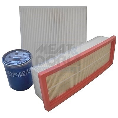 Meat & Doria Filter-Satz [Hersteller-Nr. FKFIA063] für Mitsubishi, Mazda, Fiat, Opel, Honda, Proton, Citroën, Alfa Romeo, Ford, Volvo, Nissan
