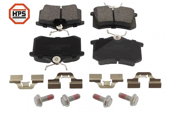 Mapco Bremsbelagsatz, Scheibenbremse [Hersteller-Nr. 6492HPS] für Ds, VW, Skoda, Peugeot, Audi, Seat, Ford, Renault, Citroën, Fiat, Lancia