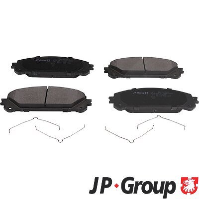 Jp Group Bremsbelagsatz, Scheibenbremse [Hersteller-Nr. 4863607510] für Toyota, Lexus