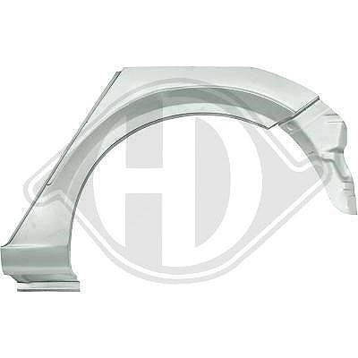 Diederichs Seitenwand [Hersteller-Nr. 9327131] für Vauxhall, Opel