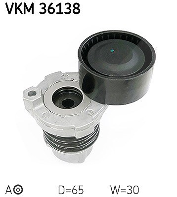Skf Spannrolle, Keilrippenriemen [Hersteller-Nr. VKM36138] für Renault, Dacia, Nissan