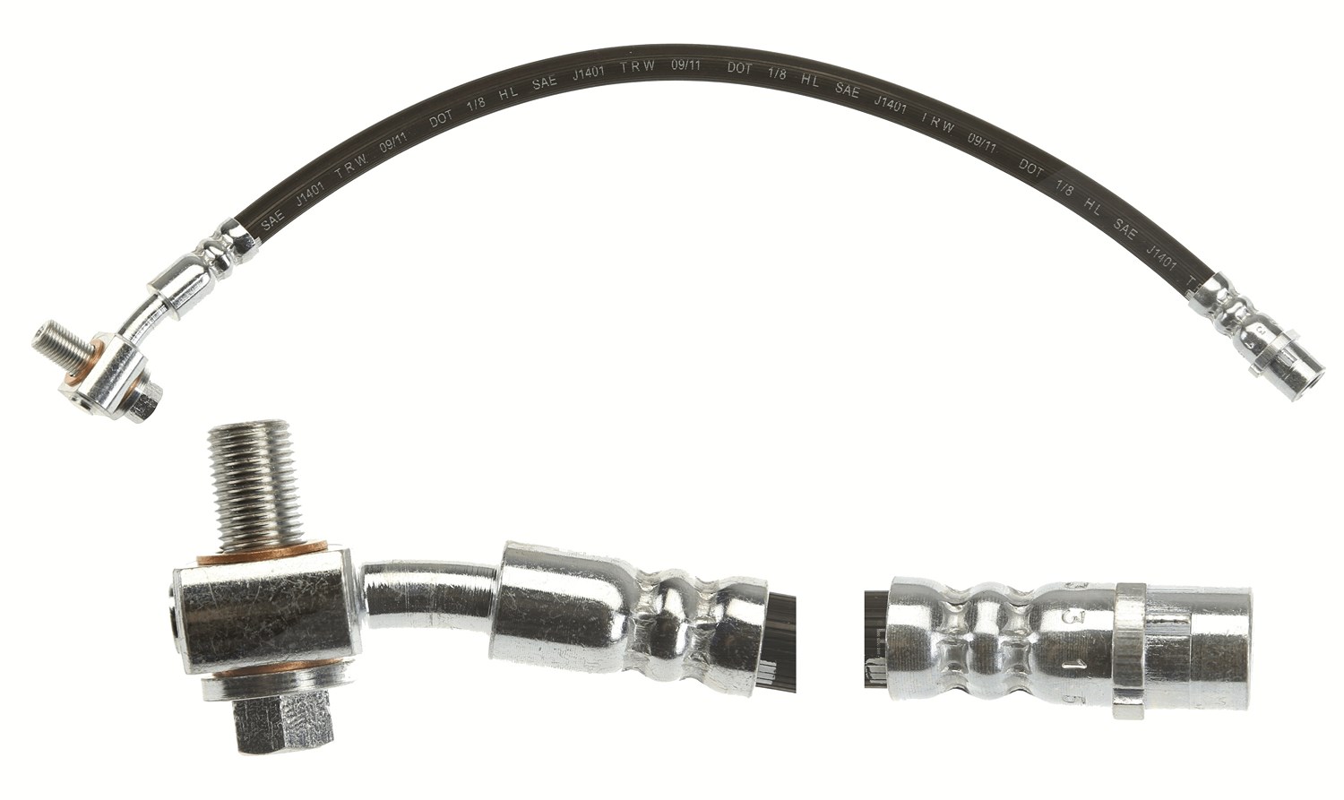 Trw Bremsschlauch [Hersteller-Nr. PHD1237] für Opel, Saab, Vauxhall